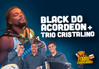 Black do Acordeom e Trio Cristalino