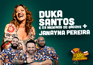 Duka Santos e os Meninos do Groove + Janayna Pereira